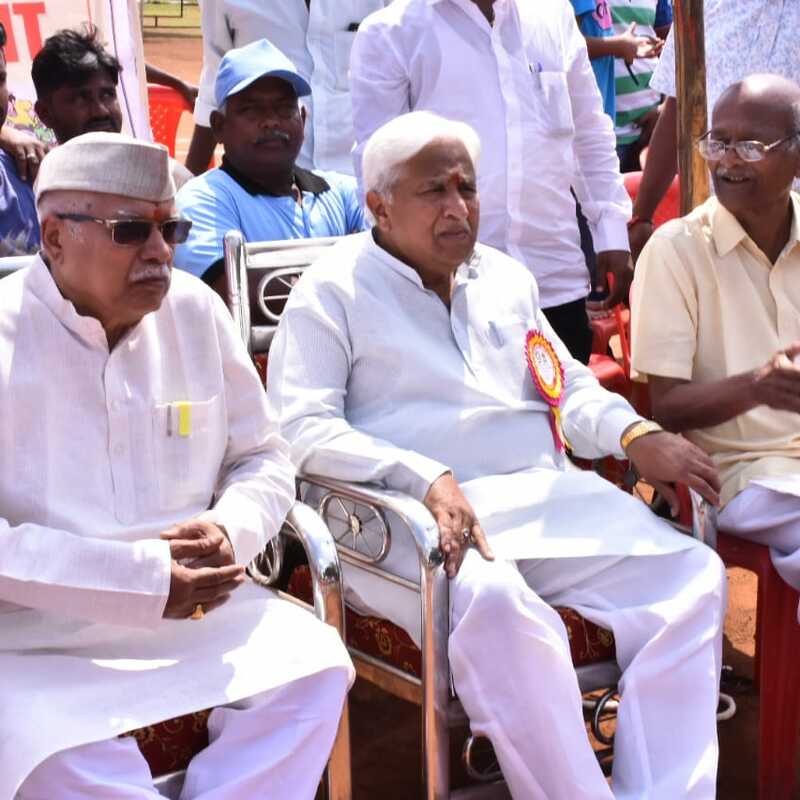 Our Chairperson is watching the tournament.